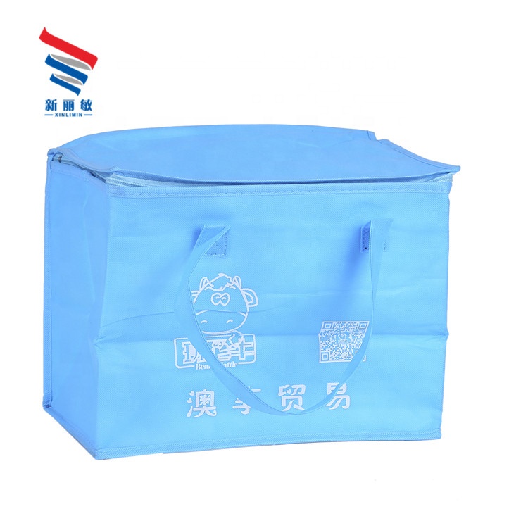 Cheap shopping delivery beer cooler tote bags for frozen food