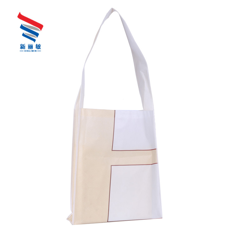 Fashion cheap average size 100% organic cotton white canvas tote bags