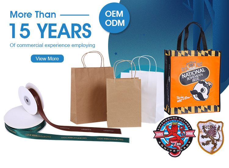 OEM personalised logo wholesale cheap price ultrasonic pp non woven laminate shopping bag