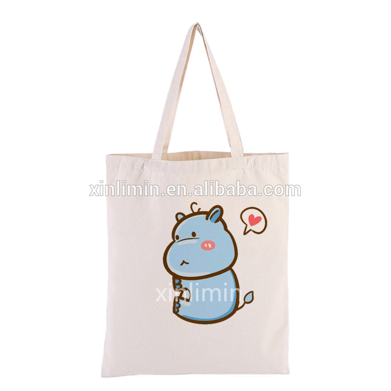 China Low price for Heavy Duty Canvas Tote Bags - Custom Logo Printed Promotional Recycle Tote ...