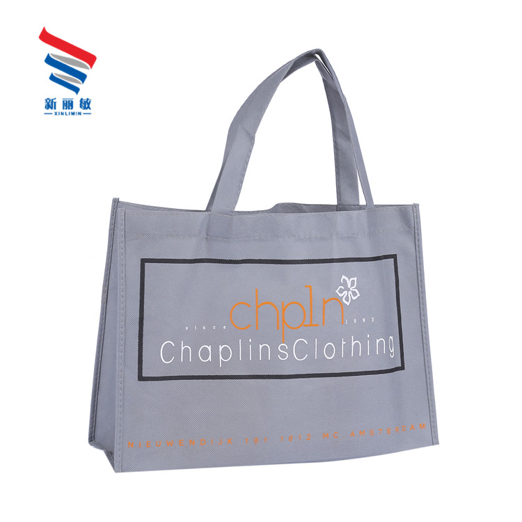 Guangzhou foldable non woven fabric tote promotion shopping bag