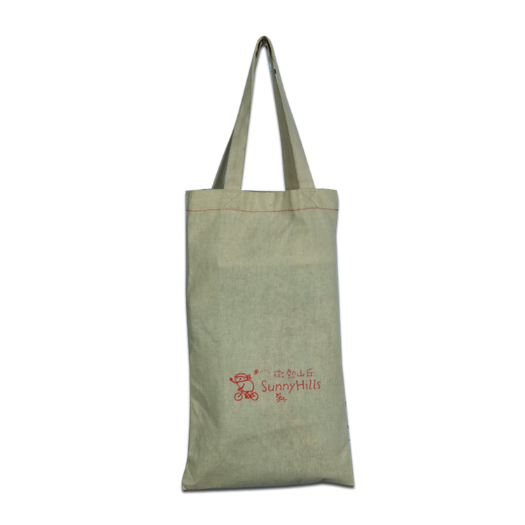 New style 30*40*10cm organic cotton tote pouch bag with draw string