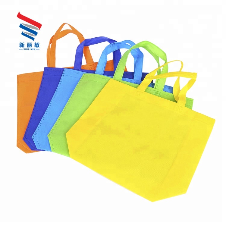 Custom recyclable promotional shopping non woven fabric bag
